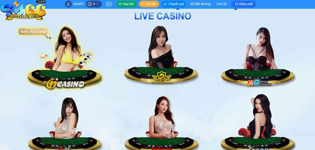 Live casino sm66